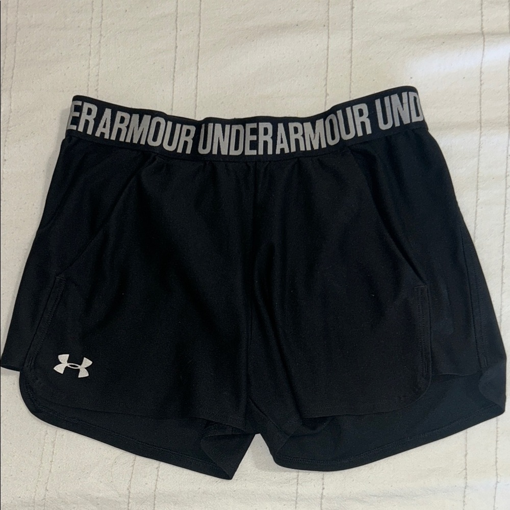 Under Armour Women's Black Athletic Shorts
